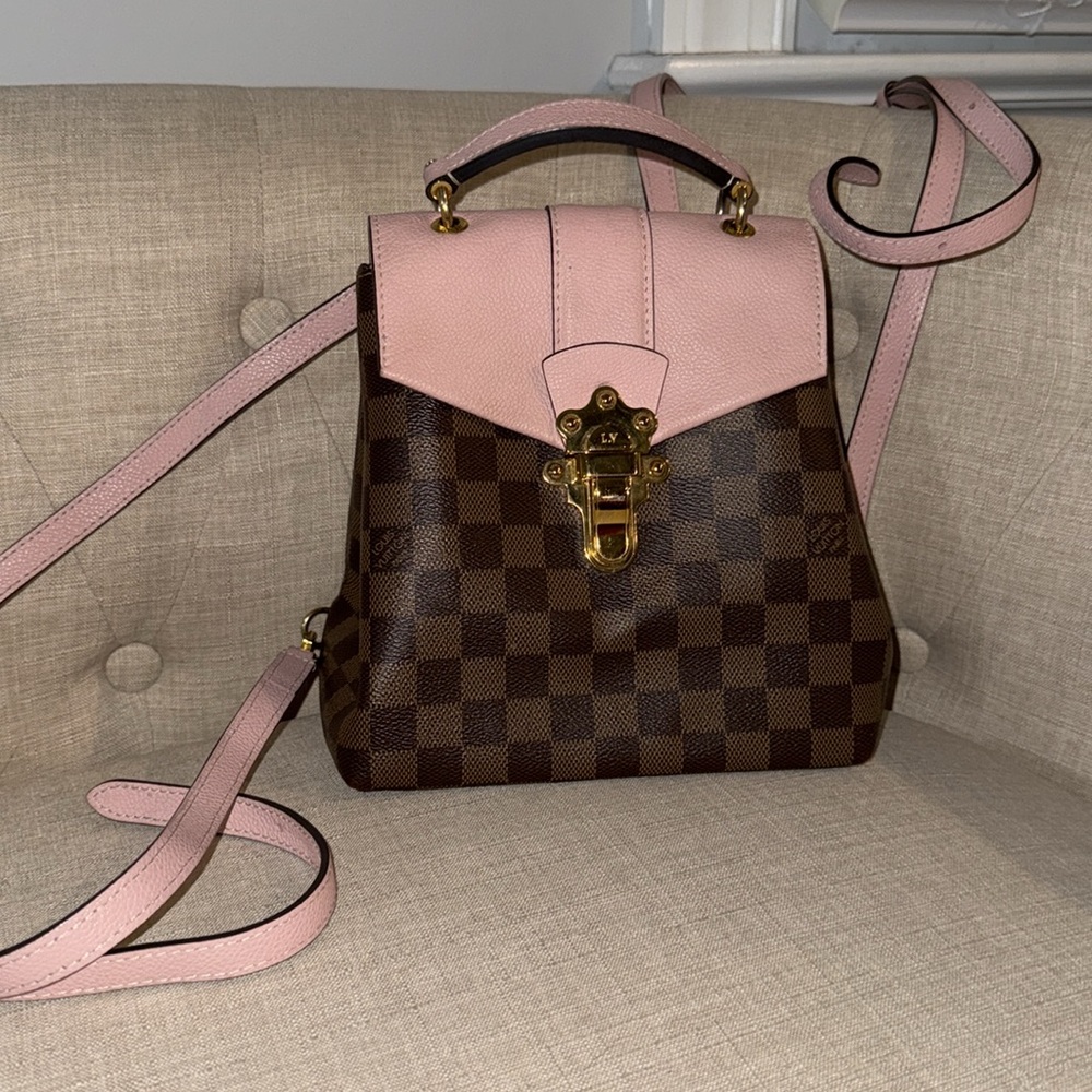 Louis Vuitton Damier Ebene Clapton Backpack